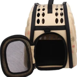 Downypaws - Sac pour chat-sac de transport pliable pour chat et chien-champagne-42*33*28.5cm Hot