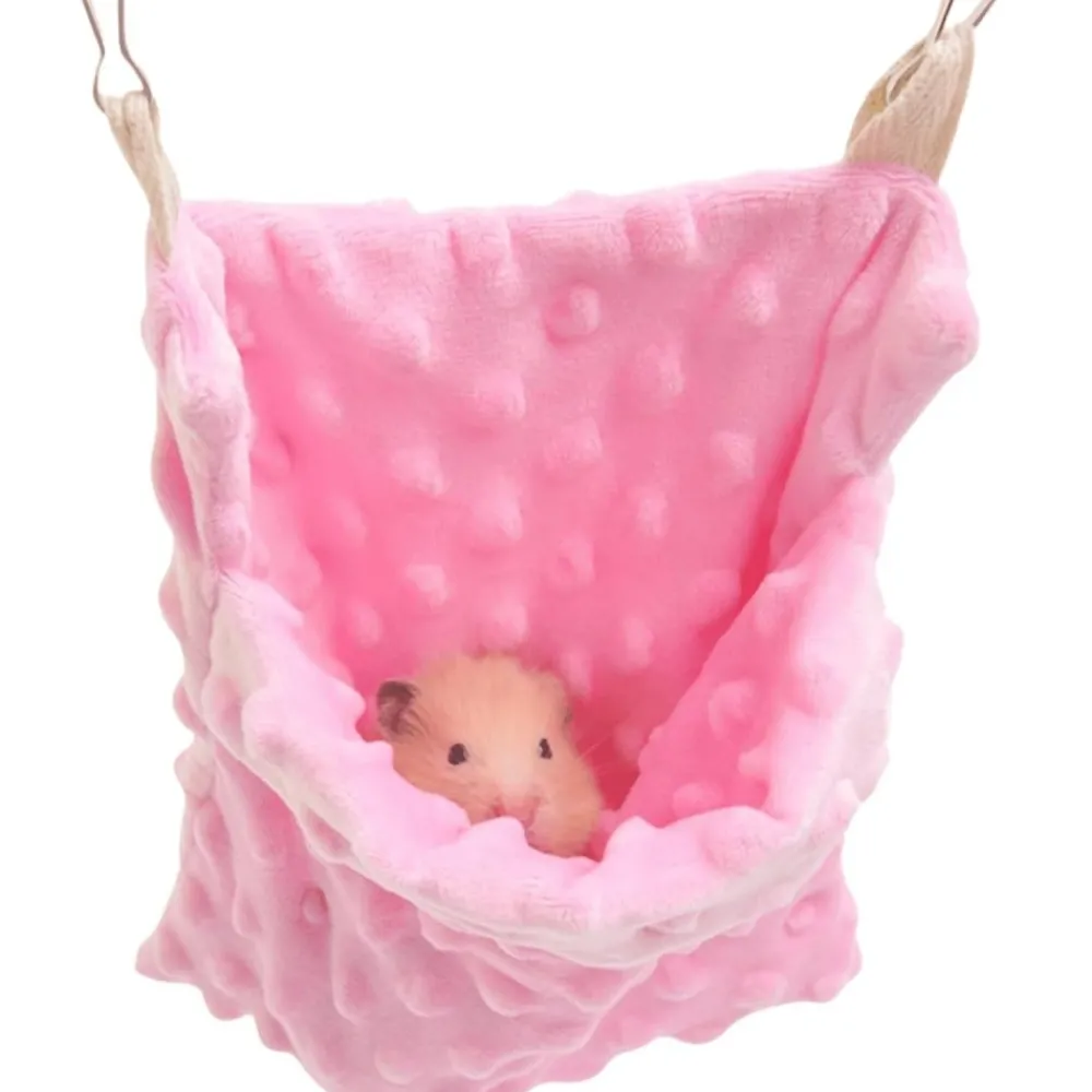 Downypaws - Sacs de couchage pour petits animaux-sac de couchage chaud rose double face Sale