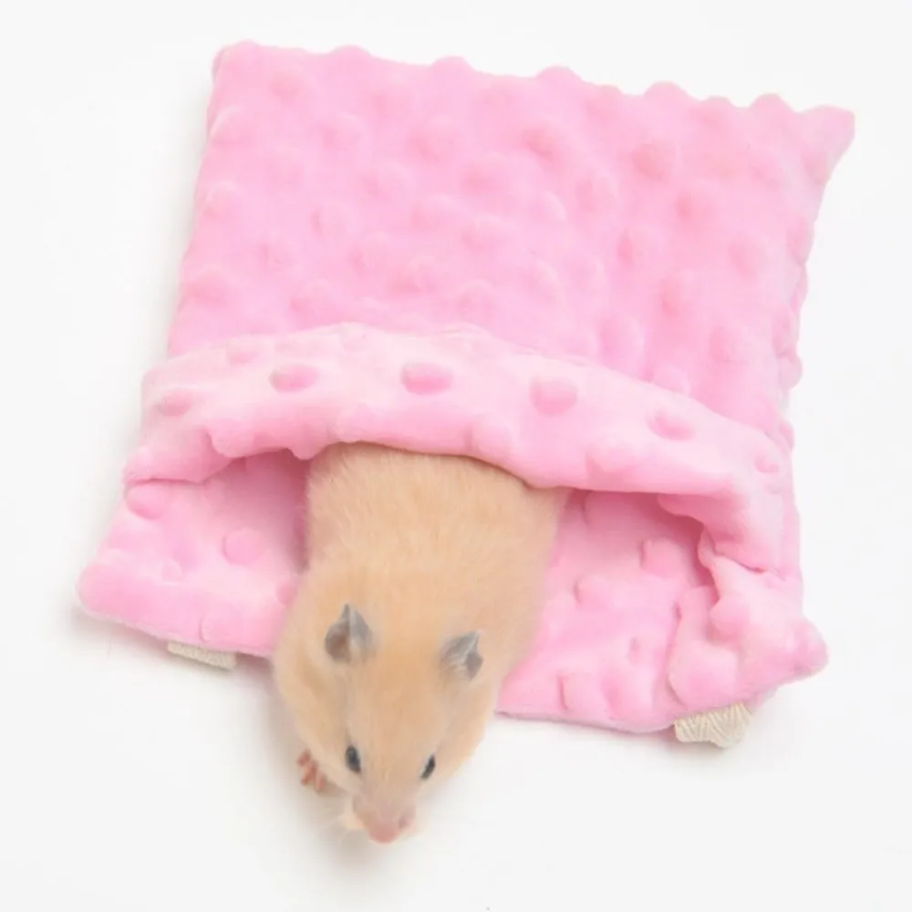 Downypaws - Sacs de couchage pour petits animaux-sac de couchage chaud rose double face Sale