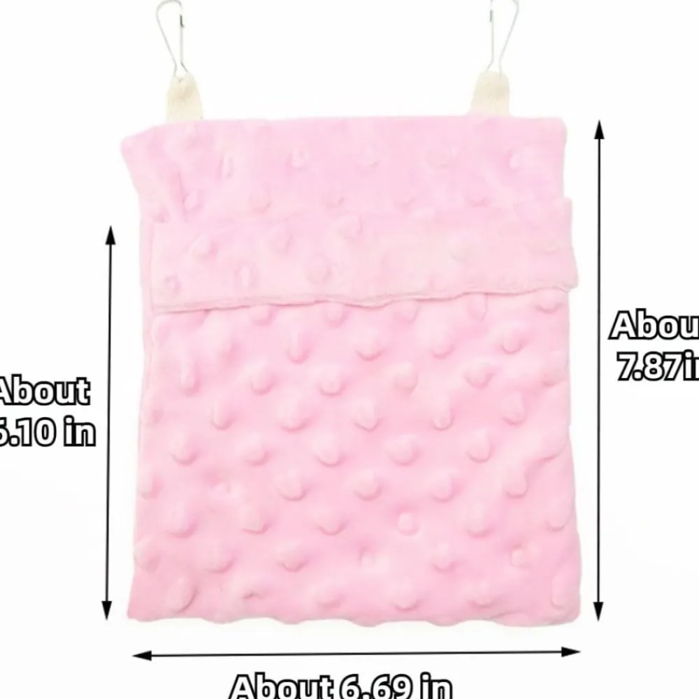 Downypaws - Sacs de couchage pour petits animaux-sac de couchage chaud rose double face Sale