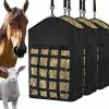 Downypaws Poulaillers, Clapiers Et Accessoires | - Sacs à foin - alimentation lente, qualité supérieure, oxford, avec filets à foin avant