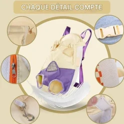 Downypaws - Sac transport pour chat New