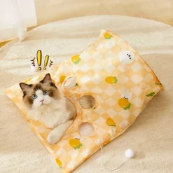 Downypaws - Sac tunnel pourchatsavec balle jouet Outlet