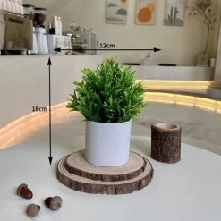 Downypaws Plantes Artificielles | - Simulation de plantes vertes en pot simulation de chrysanthème