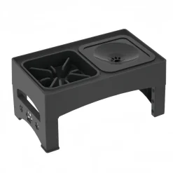 Downypaws Gamelles Et Autres Accessoires | - Table d'alimentation en acier inoxydable pour animaux - bol nourriture lente, eau flottant, hauteur réglable, durable