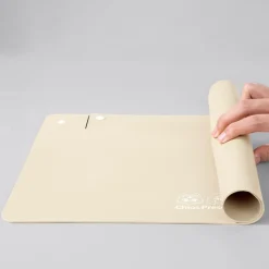Downypaws - Tapis antidérapant pour gamelle d'animal de compagnie-tapis de nourriture pour animaux 45*30cm-blanc Hot