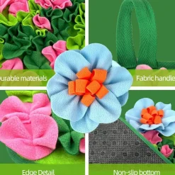 Downypaws - Tapis de conservation des aliments-coussin à renifler pour chiens et petits animaux-45*25cm Hot