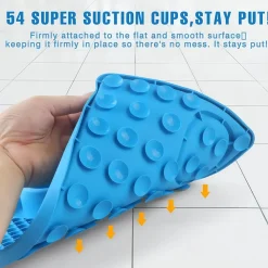 Downypaws - Tapis de léchage multifonctionnel et d'alimentation lente avec ventouse pour chiens Sale