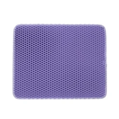 Downypaws - Tapis de litière anti-déversement pour chat violet 45*60cm Clearance