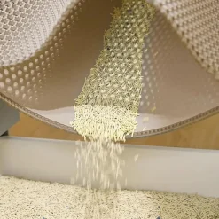 Downypaws - Tapis de litière pour chat kaki 40*50cm
