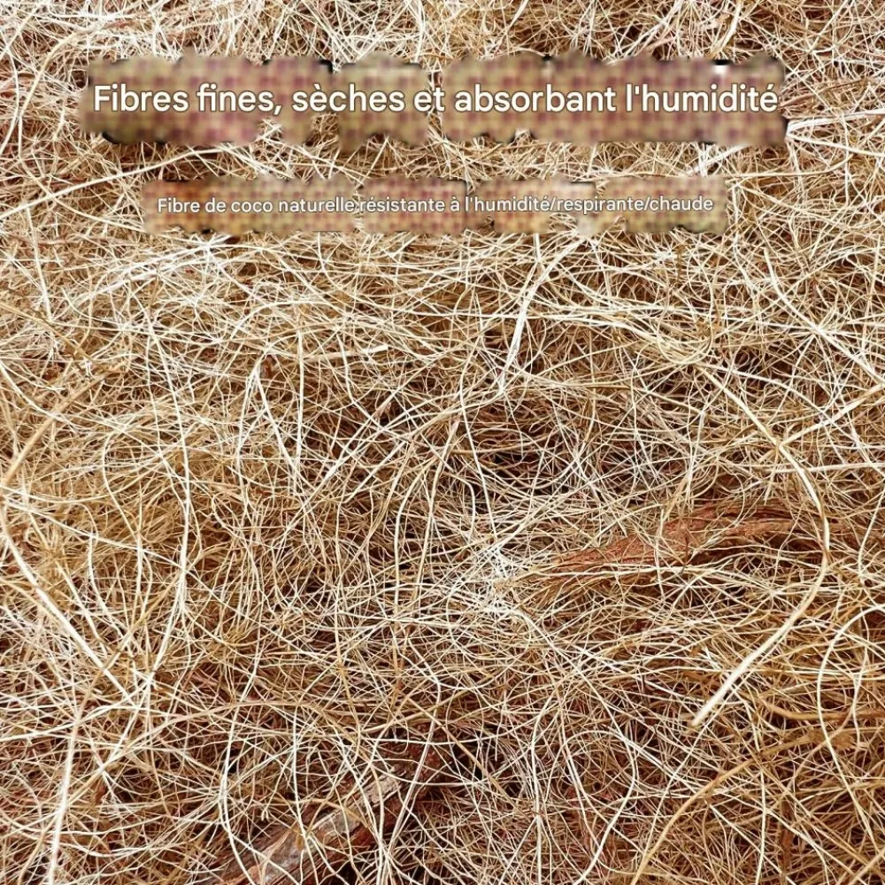 Downypaws Poulaillers, Clapiers Et Accessoires | - Tapis de nid pour poules, en fibres de noix de coco, chauffant 5 pièces