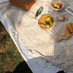 Downypaws Coussins Extérieurs Et Accessoires | - Tapis de sol extérieur pour camping 180x180cm - tapis de tente en extérieur