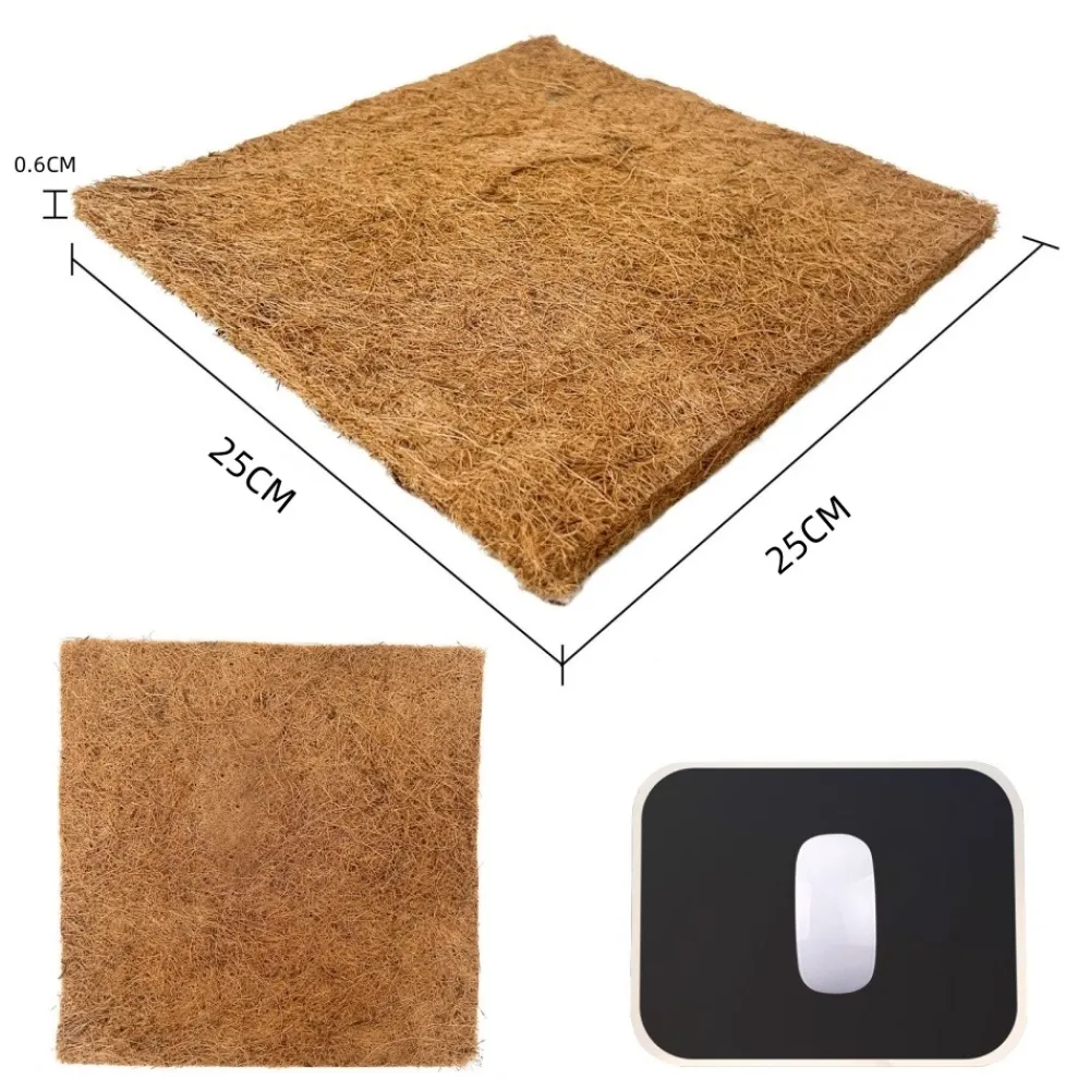 Downypaws Poulaillers, Clapiers Et Accessoires | - Tapis en fibre de noix de coco pour nid d'oiseau et animal de compagnie 25*25cm5 pièces