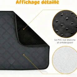 Downypaws - Tapis - lavable etanche antidérapant pour cage Online