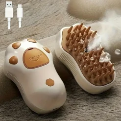 Downypaws - Tondeuse électrique 3 en 1, autonettoyante en silicone, rechargeable par usb pour animaux de compagnie Online