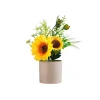Downypaws Fleurs Et Plantes Artificielles | - Tournesol artificiel de haute qualité