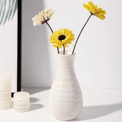 Downypaws - Vase en plastique pour arrangement de fleurs en style nordique - décoration de maison et de table vase en plastique anti-chute Hot