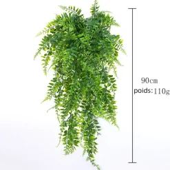 Downypaws Plantes Artificielles | - Vignes artificielles d'asperges pour suspension