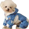 Downypaws - Vêtements pour chiens-manteau d'hiver pour petit chien longueur du dos 33 Sale