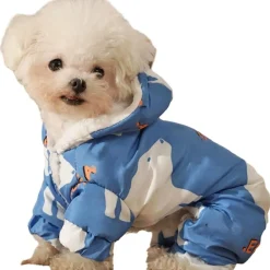 Downypaws - Vêtements pour chiens-manteau d'hiver pour petit chien longueur du dos 33 Sale