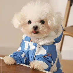 Downypaws - Vêtements pour chiens-manteau d'hiver pour petit chien longueur du dos 33 Sale