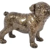 Drimmer - Statuette bouledogue en polyrésine giorgia Discount