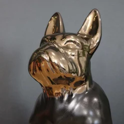Drimmer - Statuette chien bouledogue en céramique zoya Discount