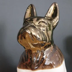 Drimmer - Statuette chien bouledogue en céramique zoya Outlet