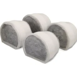Drinkwell Gamelles Et Autres Accessoires | - Petsafe - filtre au charbon de rechange pour fontaine a eau en céramique avalon, pagoda et streamside, naturel, pack