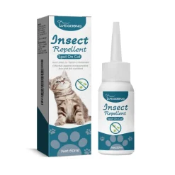 Dtopbuyage - Agent anti-puces et tiques pour animaux de compagnie, 50 ml - Hot