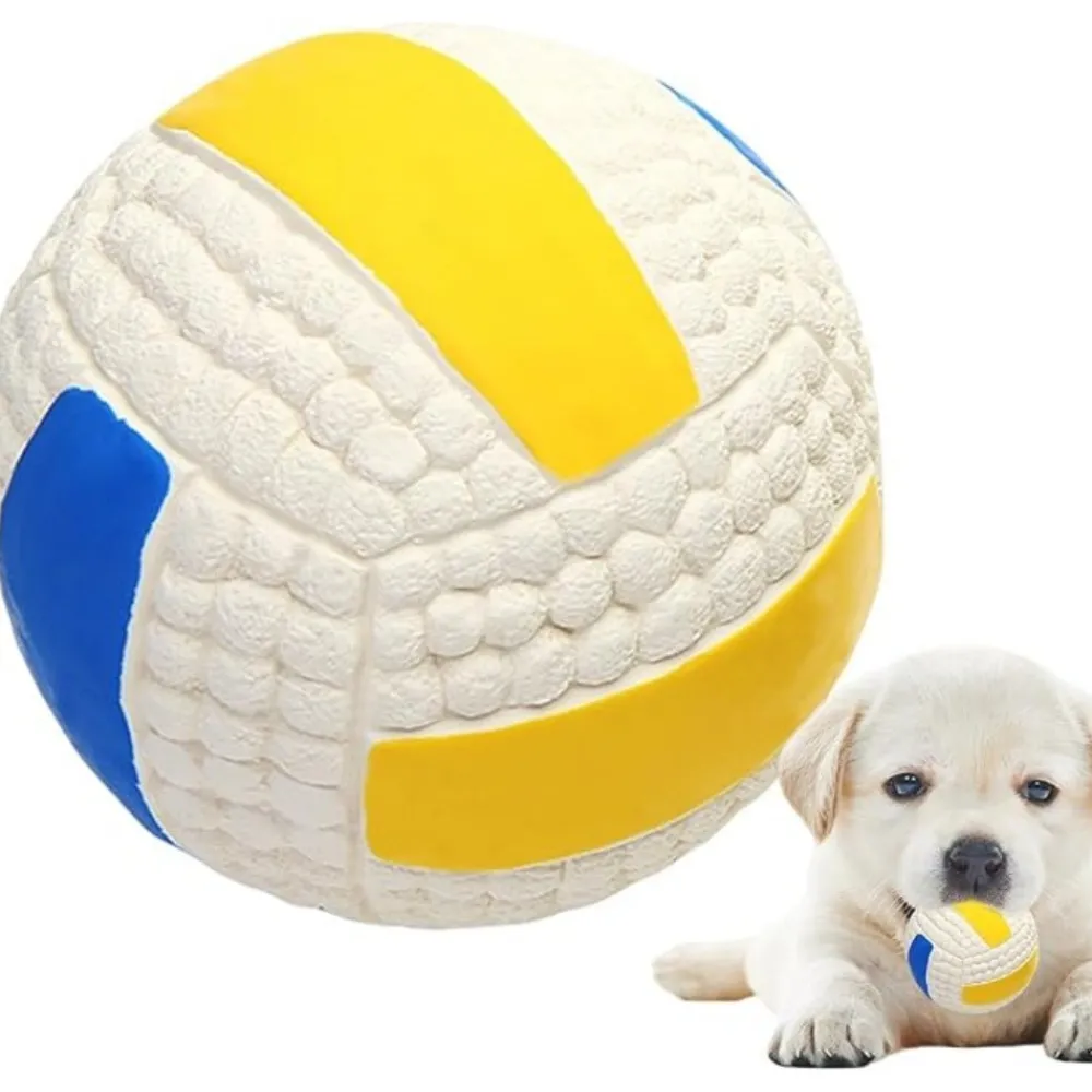 Dtopbuyage - Balles grincantes indestructibles pour chien mâcheur Discount