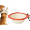 Dtopbuyage - Bol de nourriture pour chien en silicone pliable Sale