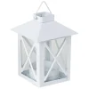 Dtopbuyage - Bougeoir en fer à style européen vintage blanc 2 pièces Hot