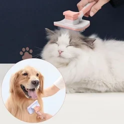 Dtopbuyage - Brosse autonettoyante pour chiens et chats longs et courts poils Sale