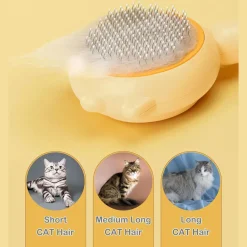 Dtopbuyage - Brosse pour animaux de compagnie bouton de nettoyage New