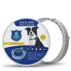 Dtopbuyage Colliers, Laisses Et Vêtements | - Collier antiparasitaire réglable pour chien 62 cm