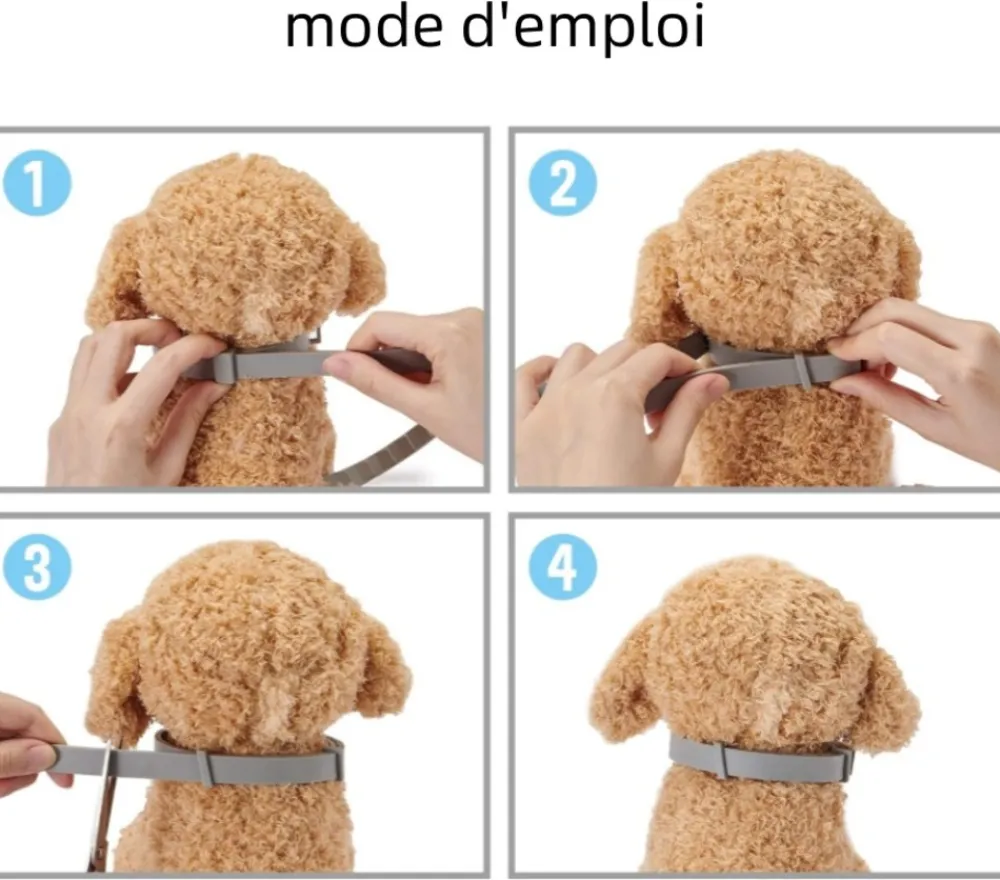 Dtopbuyage - Collier apaisant réglable pour chiens New