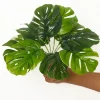 Dtopbuyage Plantes Artificielles | - Décoration pour mur de plantes artificielles - feuille de tortue à 9 têtes -