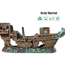 Dtopbuyage - Décorations aquarium résine eau douce salée Best