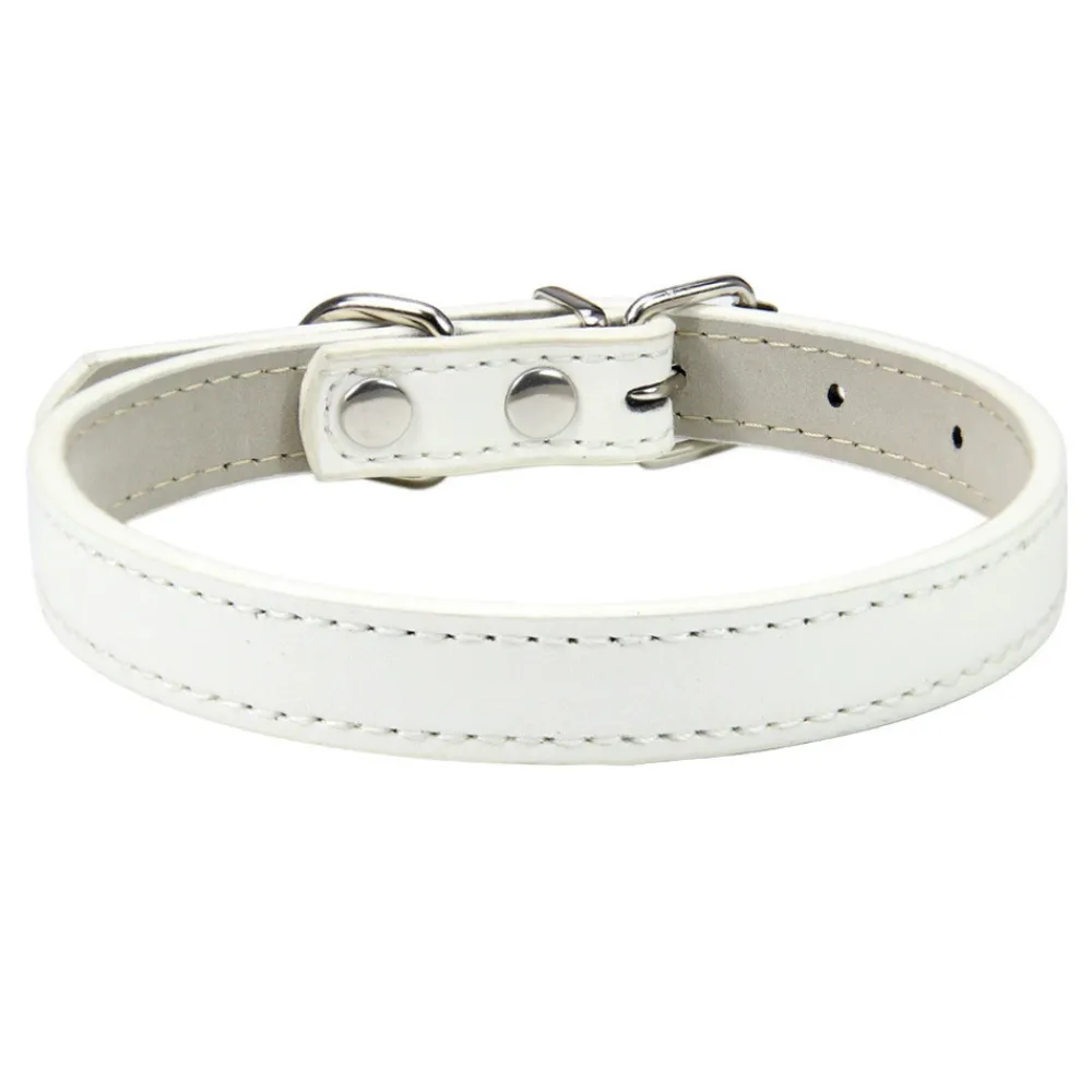 Dtopbuyage - collier en cuir pour chats et chiens