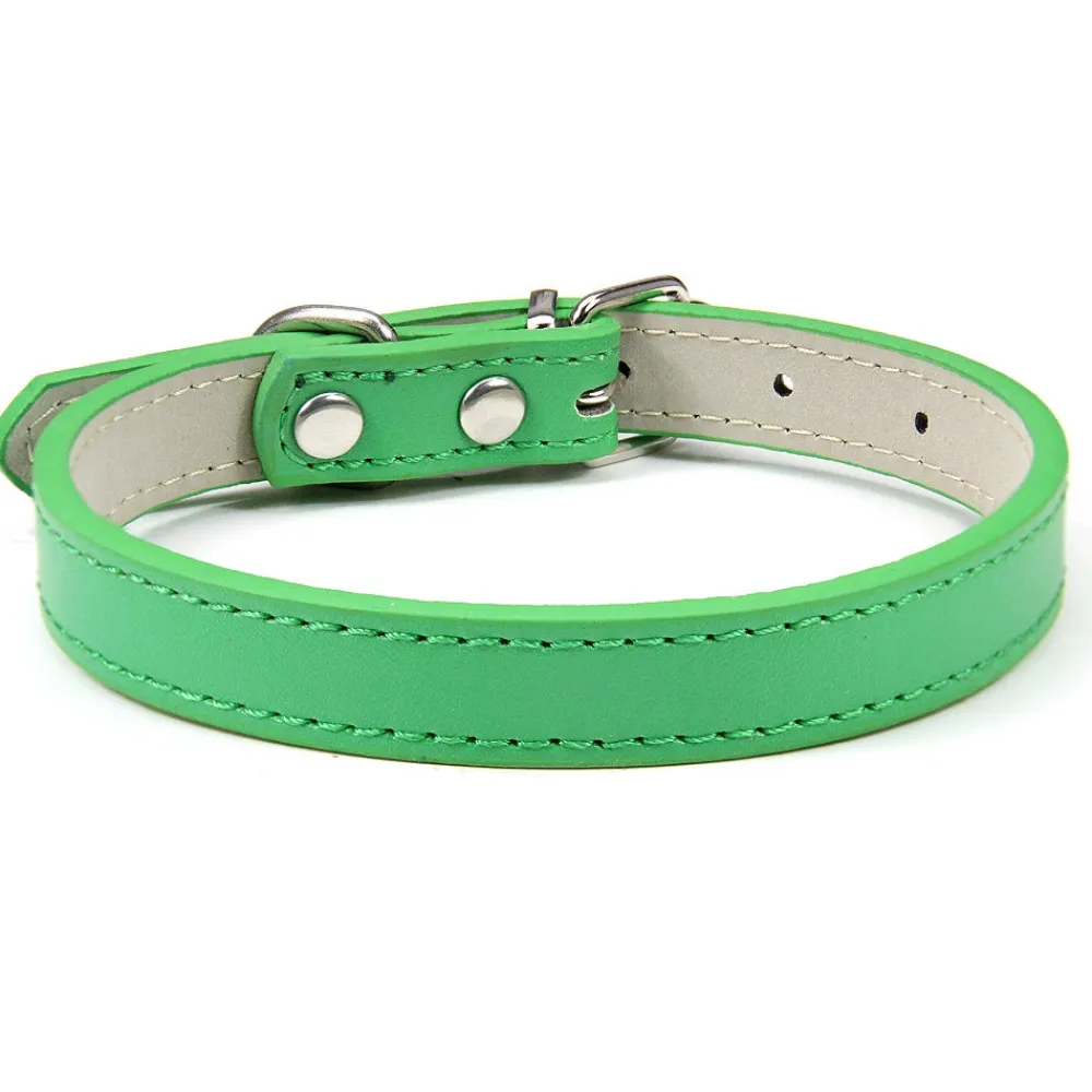 Dtopbuyage - collier en cuir pour chats et chiens