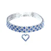 Dtopbuyage - collier en strass avec cœur pour chats Best