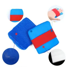 Dtopbuyage - gants éponges pour enlever poils d'animaux New