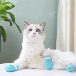 Dtopbuyage - protections de pattes en silicone pour chats Online