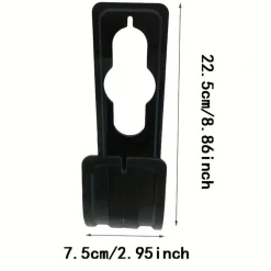 Dtopbuyage - - support de rangement pour tuyau d'arrosage noir Sale