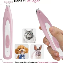 Dtopbuyage Education | - tondeuse pour chien rasoir pour chiens chat faible bruit