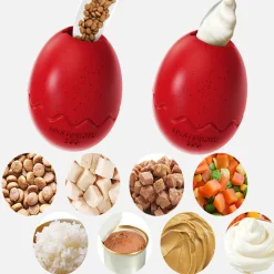 Dtopbuyage Gamelles Et Autres Accessoires | - œuf de dinosaure slow food pour chien