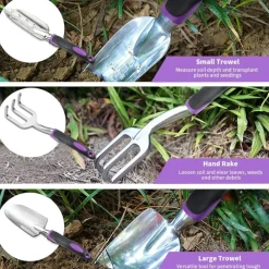 Dtopbuyage Outils De Jardinage Et Accessoires | - Ensemble de 11 outils de jardinage à main