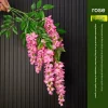 Dtopbuyage - Fleurs artificielles de glycine et de cassia fistula pour décoration du plafond rose*2 Online