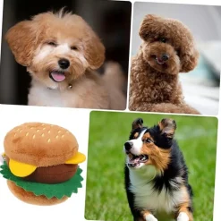 Dtopbuyage Jouets | - Jouet couineur en peluche pour chien